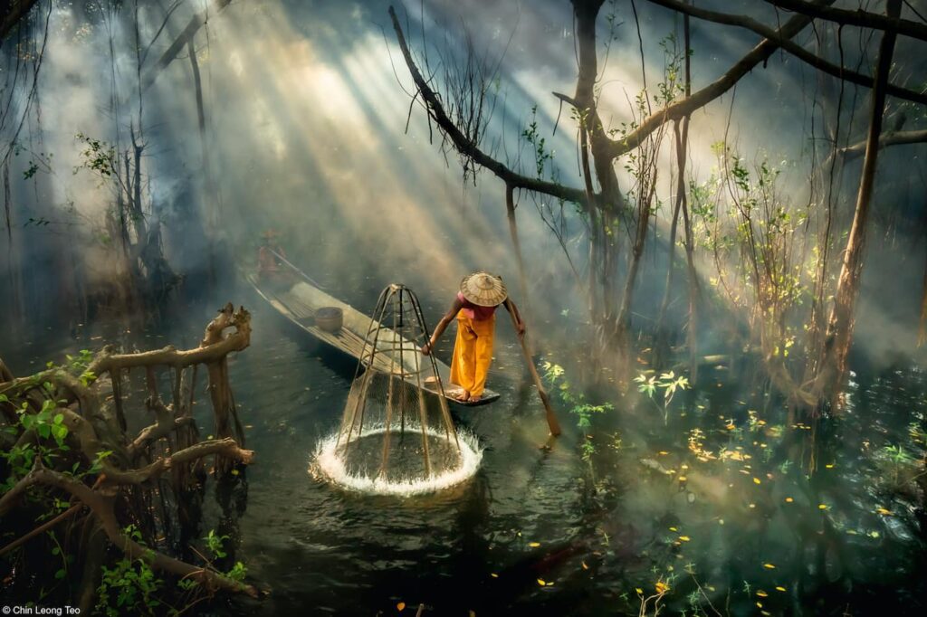 Food in the Field Category Winner - Mangrove Fisherman, by Teo Chin Leong - Deartline