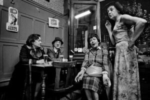 Brussels Cafe, by Alain Schroeder - Monovisions People Series of the Year 2024 Winner 6