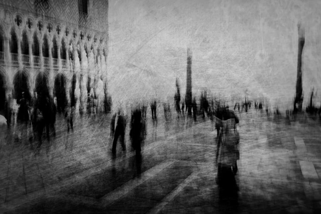 November in Venice by Frank Schasse - Monovisions Street Photo of the Year 2024 Winner