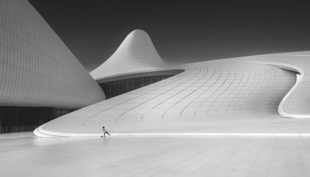 Architectural Playground, by Florian Kriechbaumer, Architecture Category Winner in the Black and White Photo Awards 2024