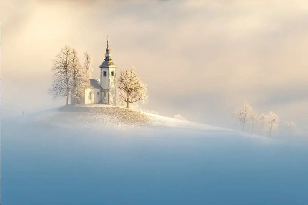 Chromatic Photo Awards 2024, Landscapes 1st Place winner - NGAR SHUN VICTOR WONG, Hong Kong - Morning Church