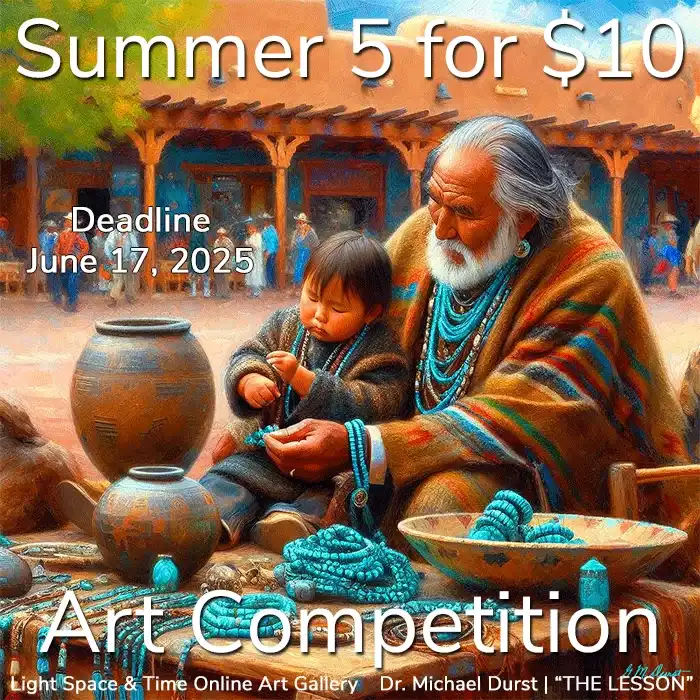 “Summer 5 for $10” 2025 by Light Space & Time Online Art Gallery