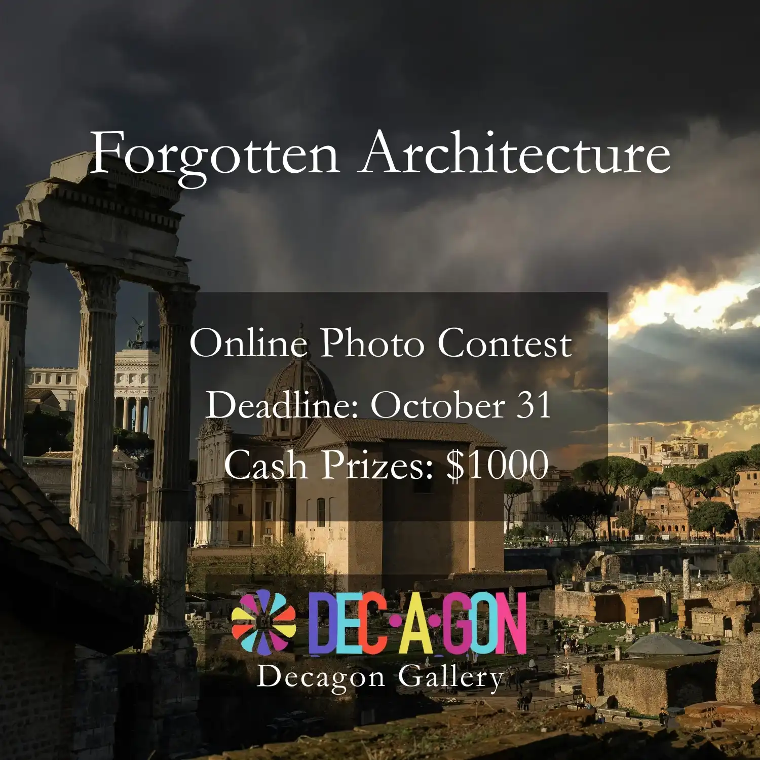 Contests 1 - Deartline Forgotten Architecture by Decagon Gallery