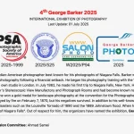 4th George Barker 2025 International Exhibition of Photography
