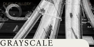 Deartline 122 - Deartline Grayscale by Dusk Gallery