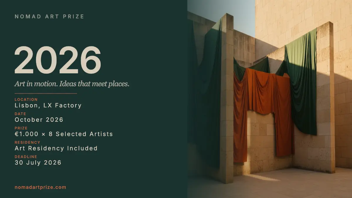 Nomad Art Prize 2026 2 - Deartline Nomad Art Prize 2026
