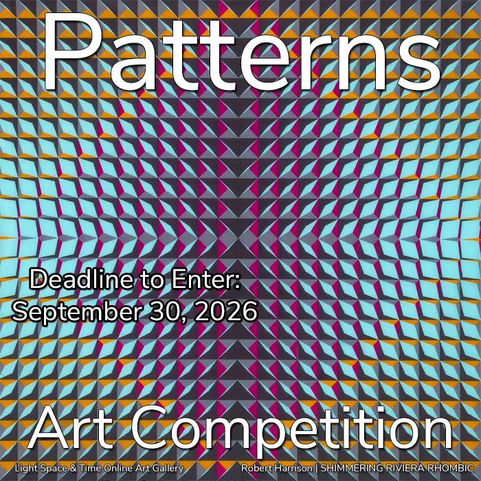 10th Patterns Art Competition by Light Space & Time Online Art Gallery