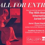 16th International Juried Show at Gallery 110
